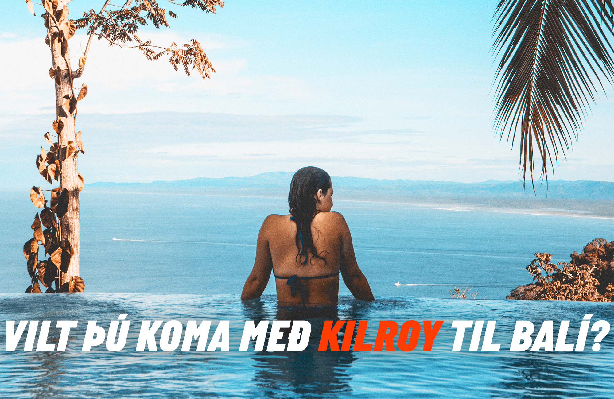 vilt þú koma með kilroy til balí - ad