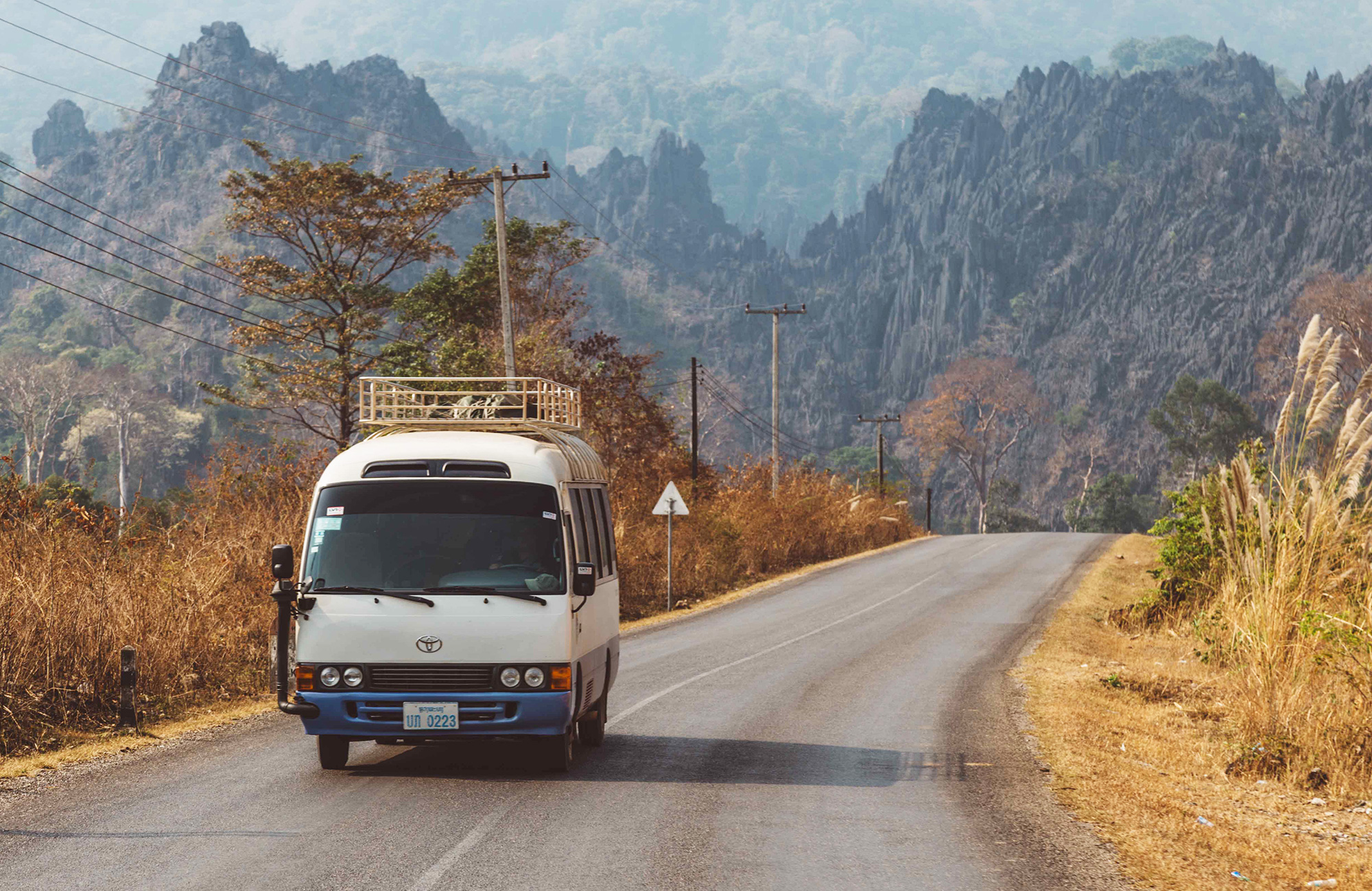 Rúta í Asíu sem hægt er að fara í með rútupassa