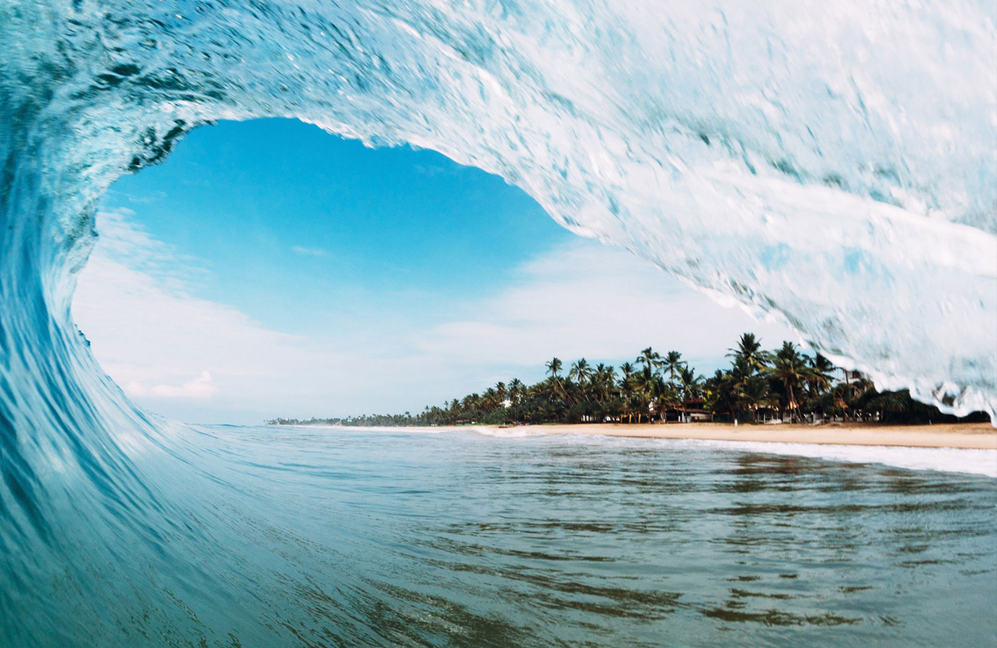 Sri Lanka Beach Wave