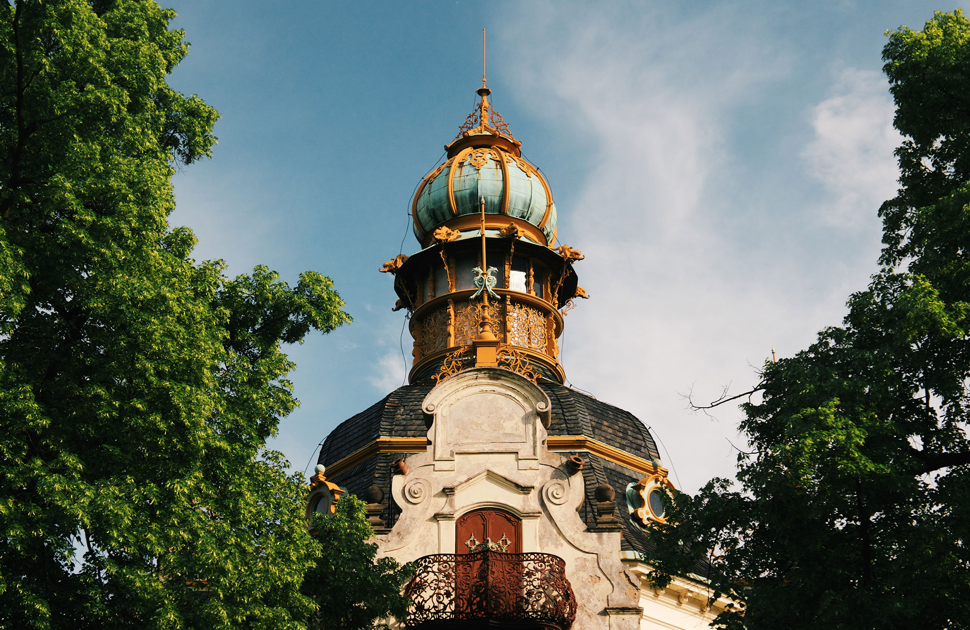 Bygging í Prag sem hægt er að skoða í nemendaferð
