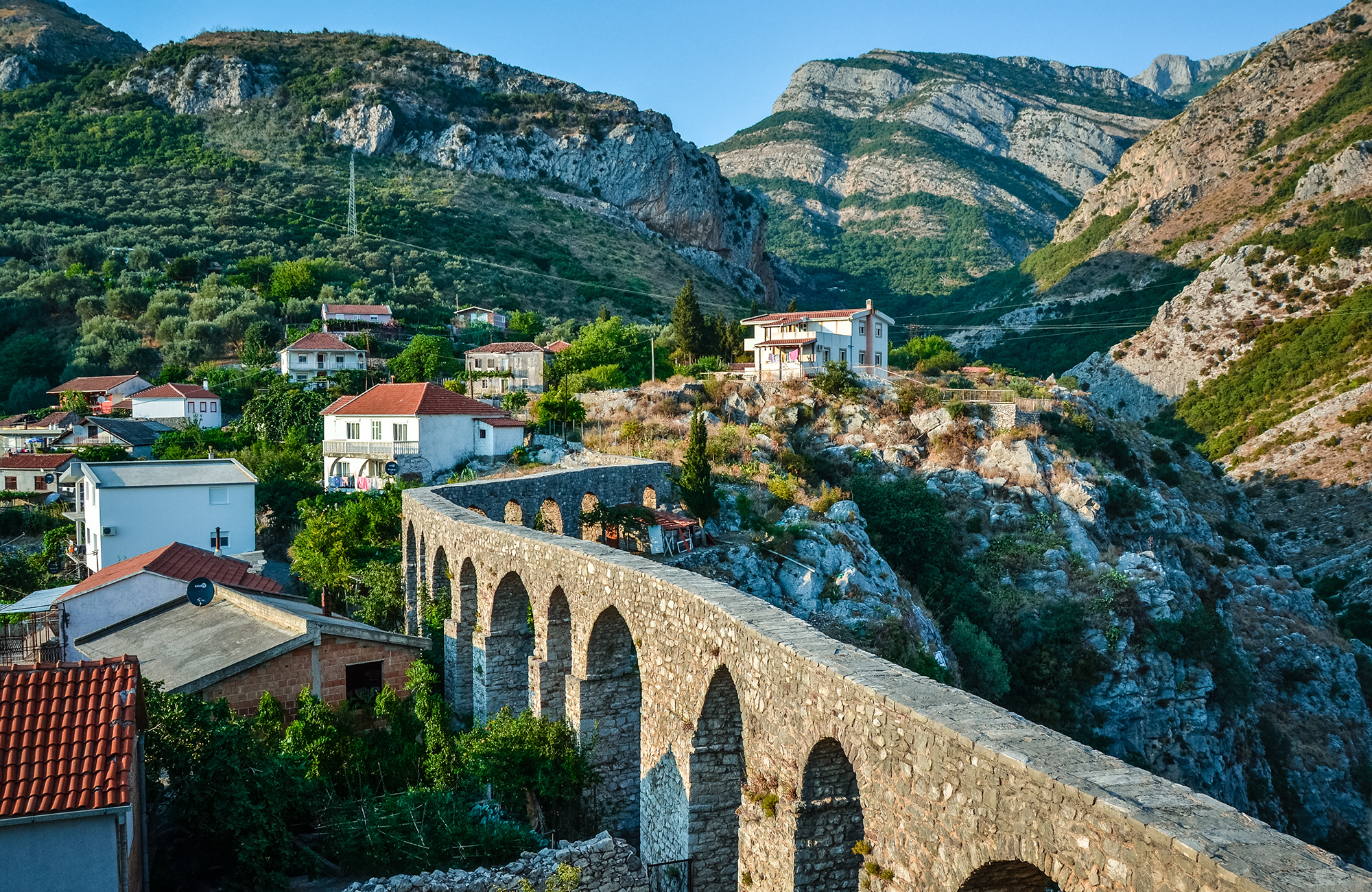 Montenegro Turkish Aqueduct Stari Bar