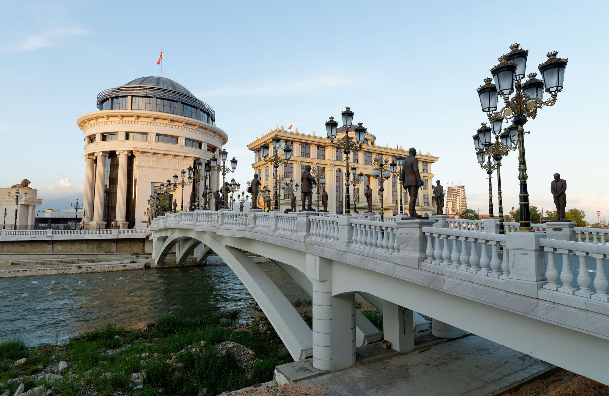 Skopje North Macedonia Bridge
