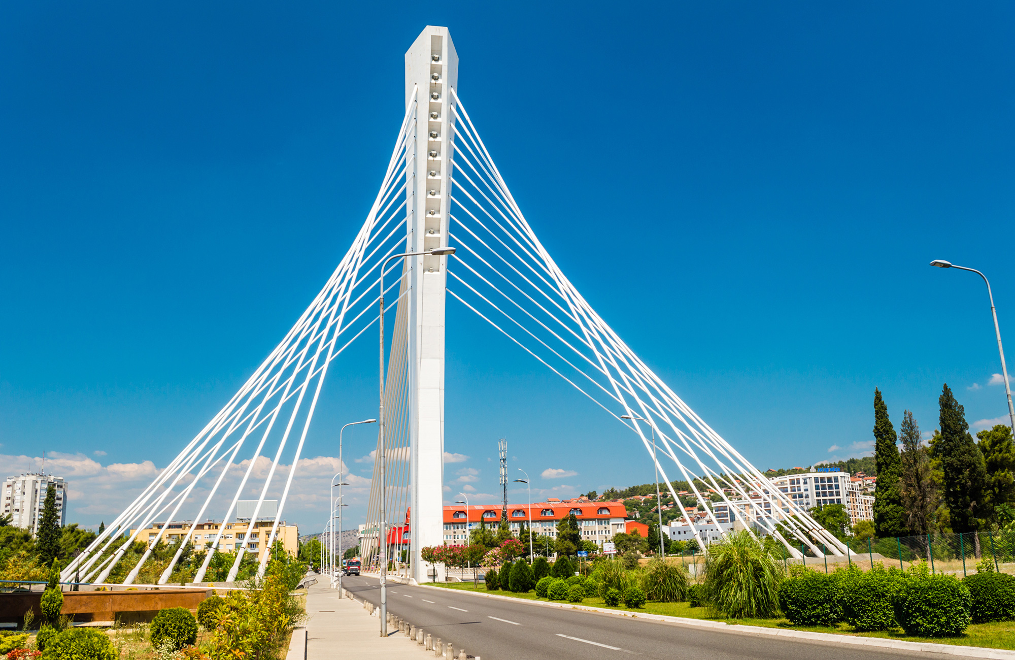 Podgorica Montenegro Millenium Bridge