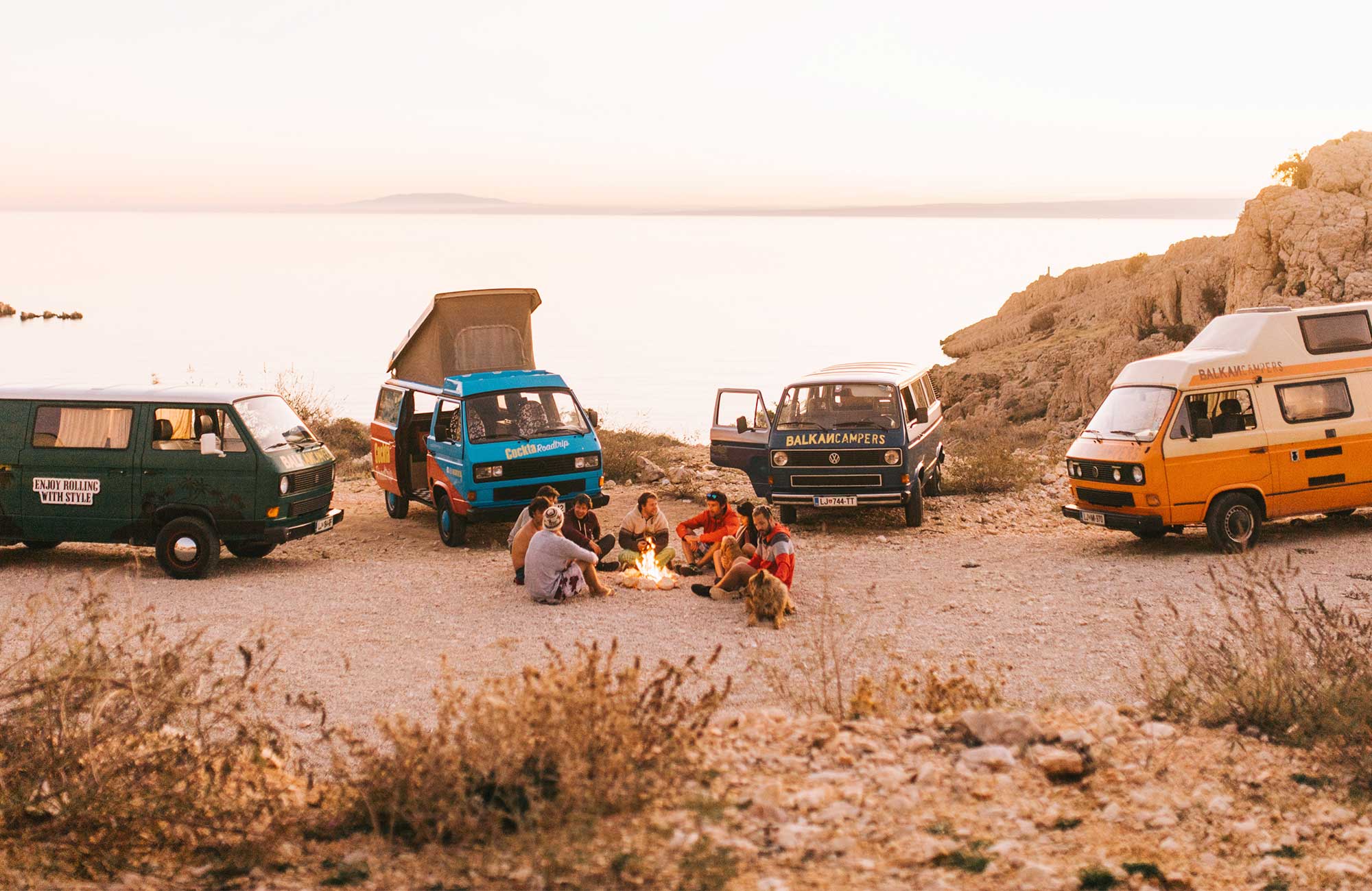 Roadtrip Croatia Camping On Island Pag Cover