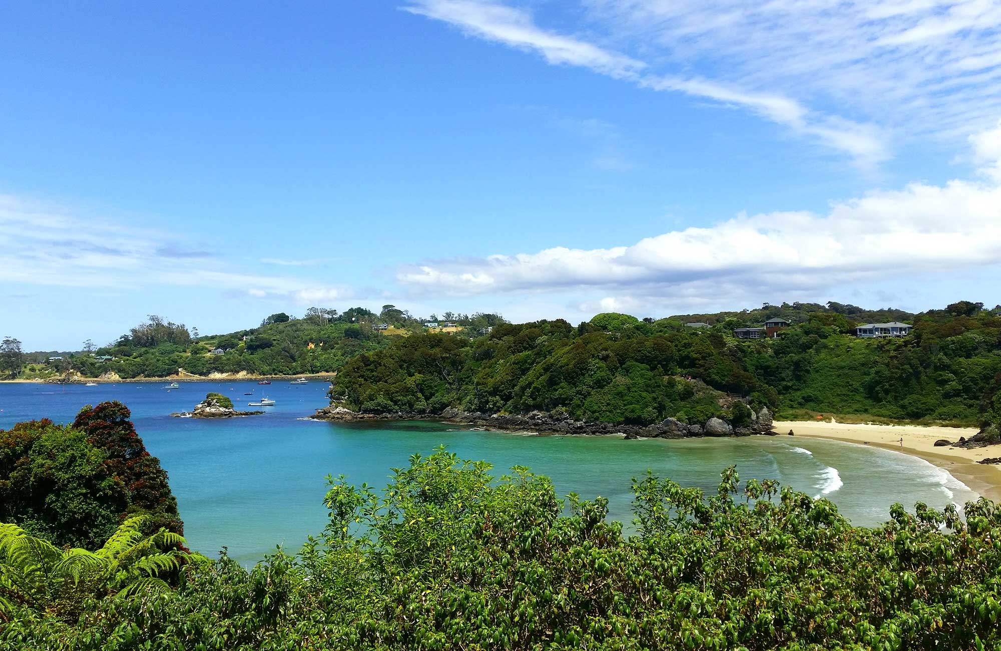 New Zealand Stewart Island Bay