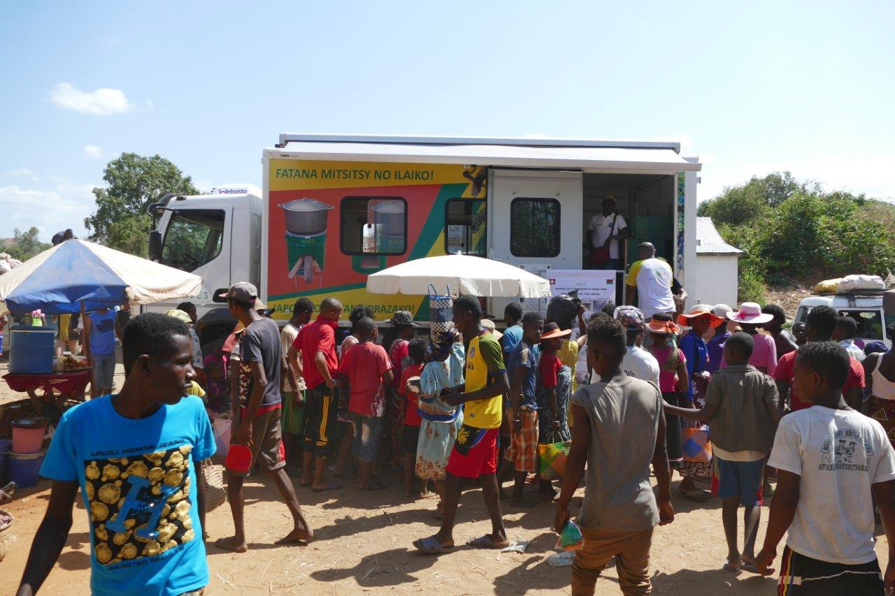 Myclimate Mobile Van In Parcnational Ankarafantsika