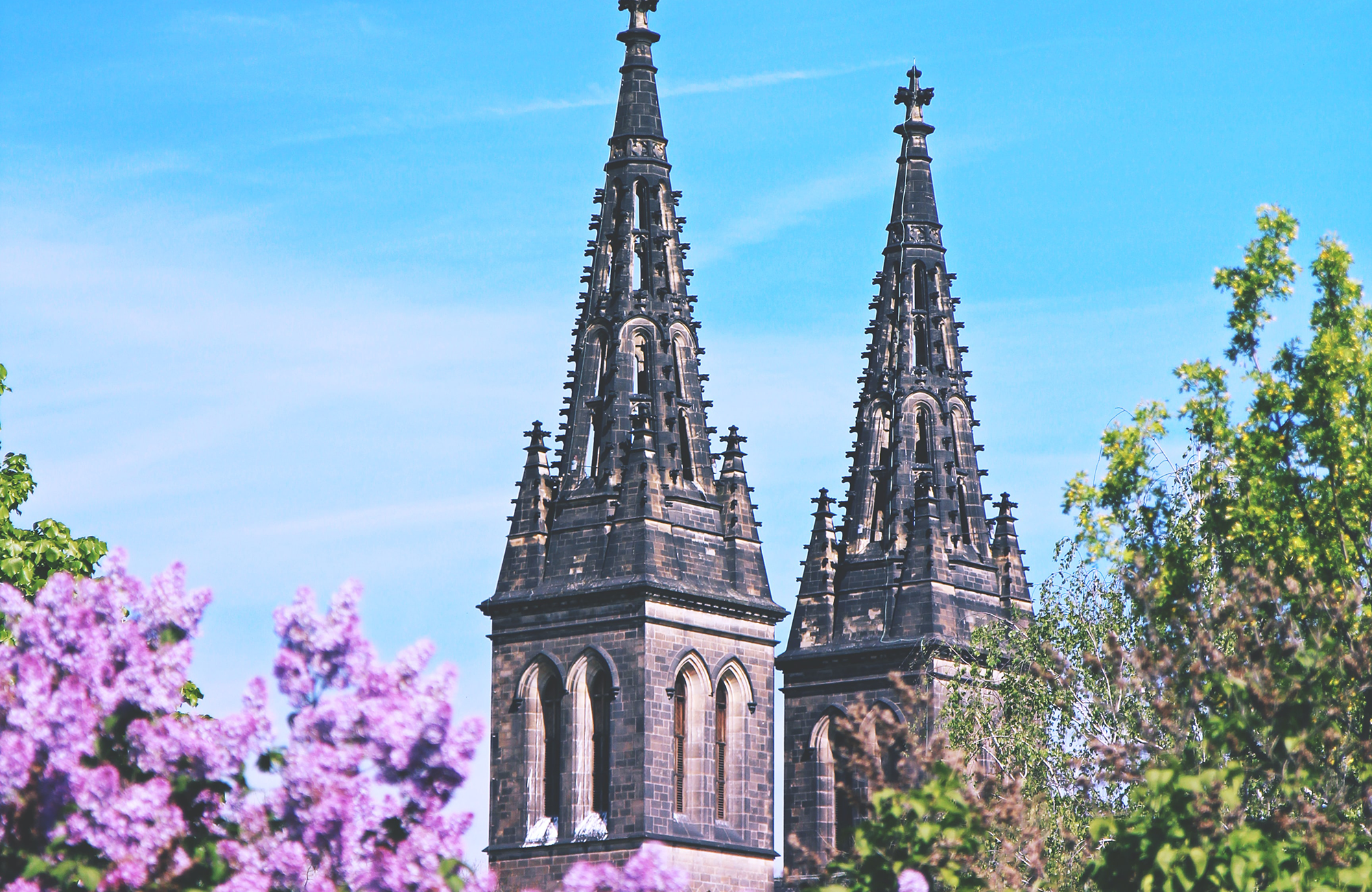 Prag að vori til þar sem hægt er að fara í nemendaferð