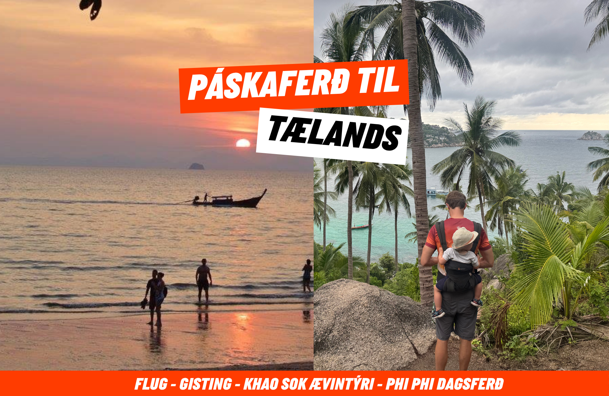 Páskaferð til Tælands