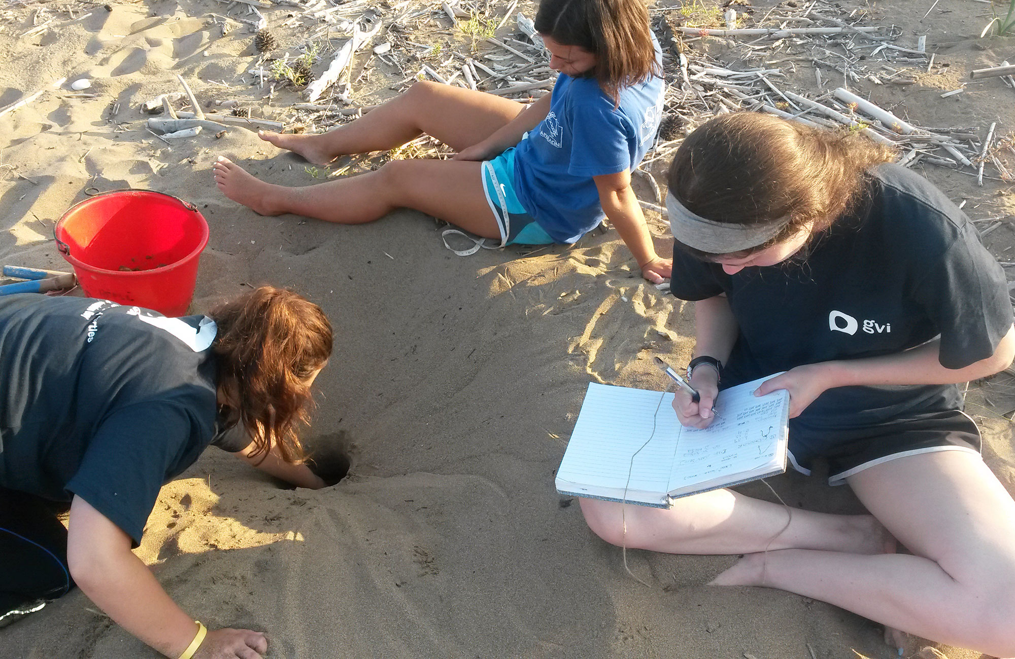 Greece Volunteers At The Beach